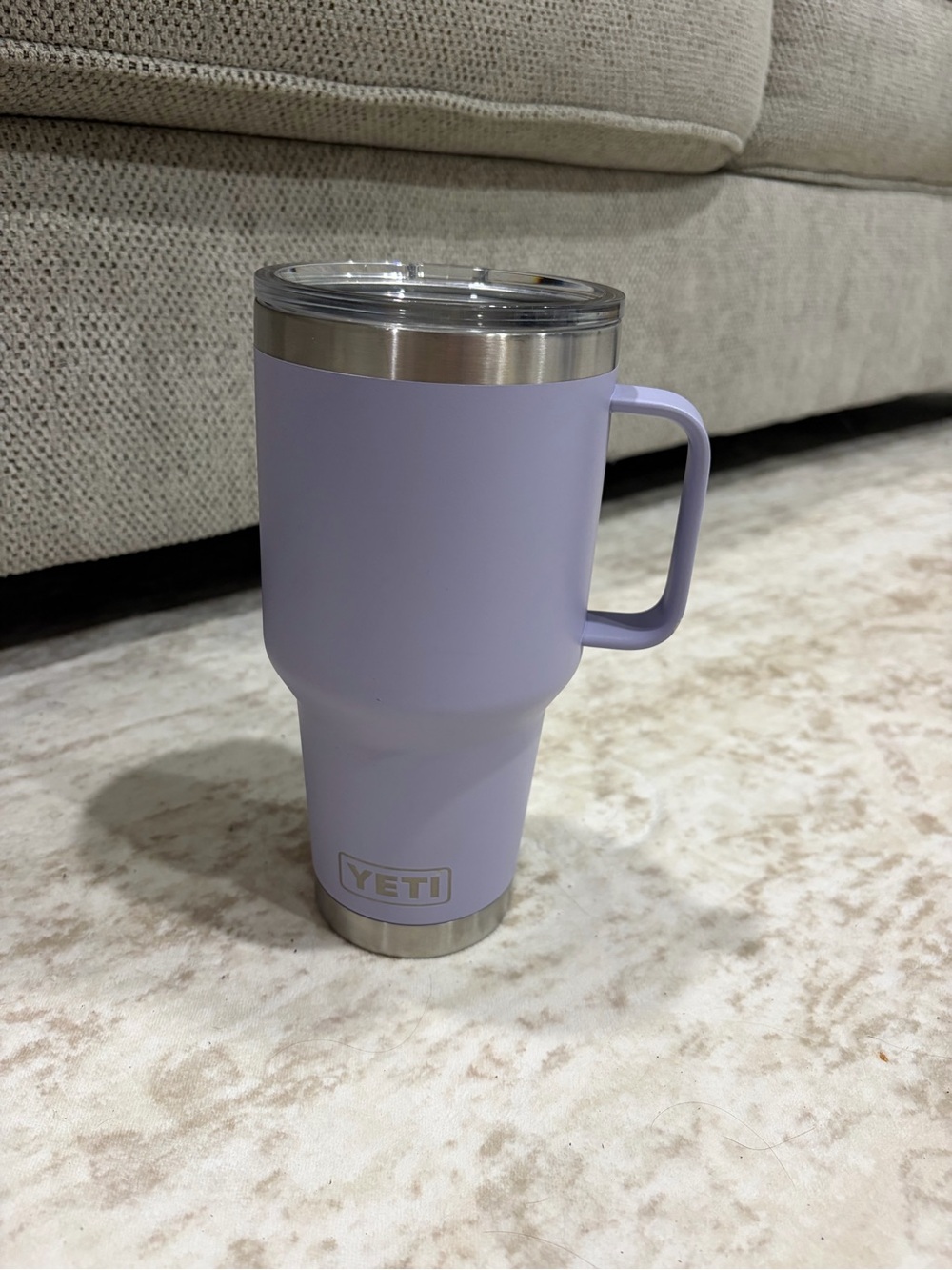 YETI Rambler 30 oz Travel Mug with Handle - DISCONTINUED cosmic lilac NO STRAW